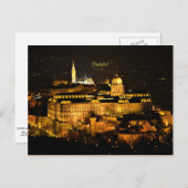 Carte Postale Budapest at Night (Devant / Derrière)