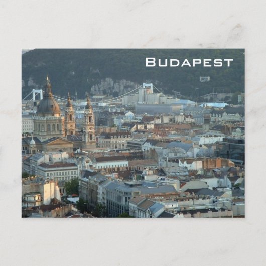 Carte Postale Budapest du centre (Devant)