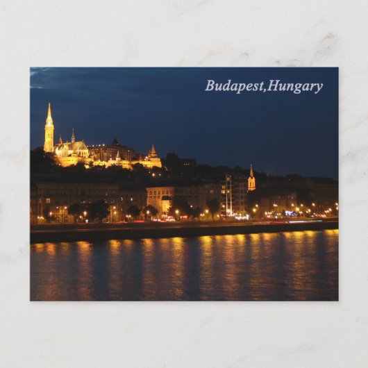 Carte postale Budapest, Hongrie (Devant)