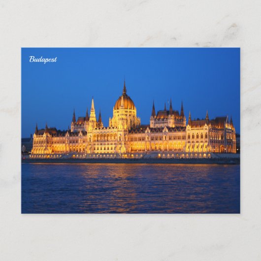 Carte Postale Budapest Hongrie (Devant)