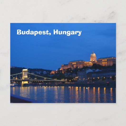 Carte Postale Budapest, Hongrie (Devant)