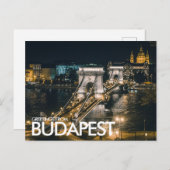 Carte postale Budapest, Hongrie (Devant / Derrière)