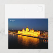 Carte Postale Budapest Hongrie (Devant / Derrière)