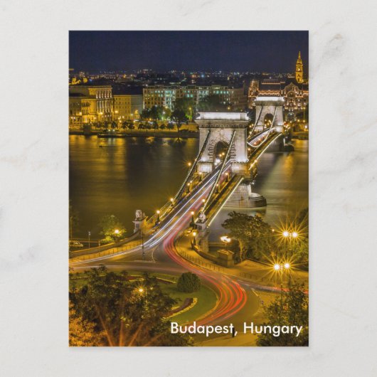 Carte Postale Budapest, Hongrie (Devant)