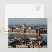 Carte Postale Budapest, Hongrie (Devant / Derrière)