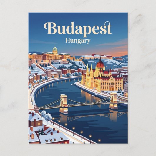 Carte Postale Budapest Hongrie (Devant)