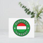 Carte Postale Budapest Hongrie (Debout devant)