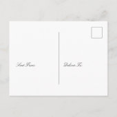 Carte Postale Budapest, Hongrie, Château de Buda, ville la nuit (Dos)