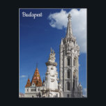 Carte Postale Budapest Hongrie Matthias Eglise<br><div class="desc">N'importe qui aimerait recevoir cette carte postale hongroise avec une belle photo de voyage de l'église Matthias à Budapest,  en Hongrie !</div>