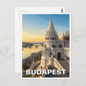 Carte Postale Budapest Hongrie Pêcheur du Bastion Voyage (Devant / Derrière)