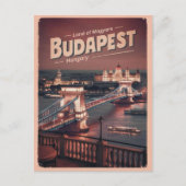Carte Postale budapest hongrie vintage liberté (Devant)
