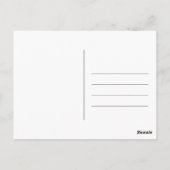 Carte Postale Budapest la nuit (Dos)