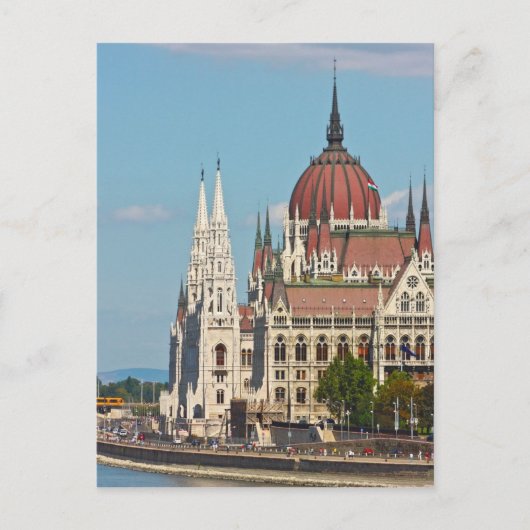 Carte Postale Budapest, le bâtiment du Parlement (Devant)
