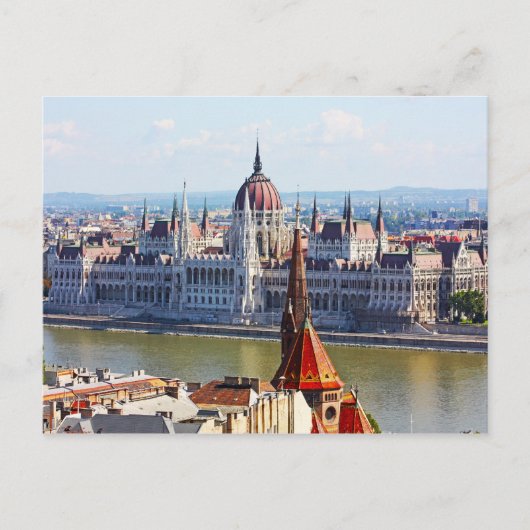 Carte Postale Budapest, le bâtiment du Parlement (Devant)
