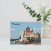 Carte Postale Budapest, le bâtiment du Parlement, Hongrie (Debout devant)