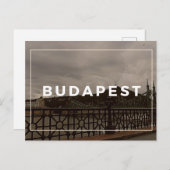 Carte postale Budapest Liberty Bridge (Devant / Derrière)