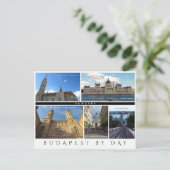 Carte Postale Budapest par jour (Debout devant)