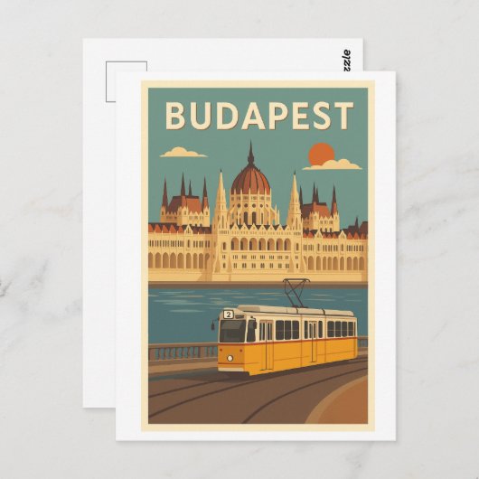 Carte Postale Budapest postcard (Devant / Derrière)