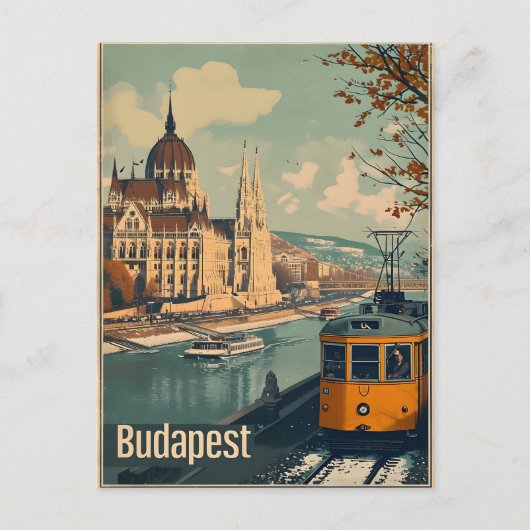 Carte Postale Budapest vintage (Devant)