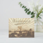 Carte Postale Budapest vintage (Debout devant)