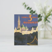 Carte Postale Budapest vintage (Debout devant)