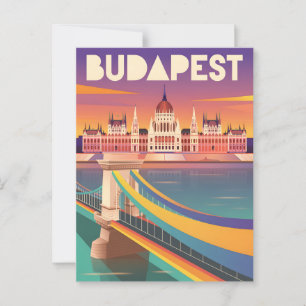 Carte Postale Budapest vintage