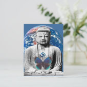 Carte postale Buddha Await (Debout devant)