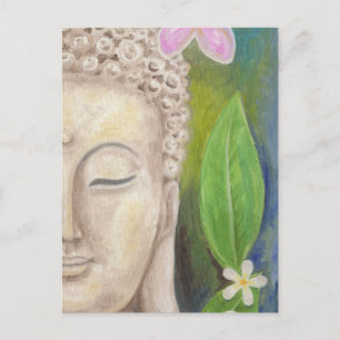 Carte Postale Buddha Face postcard