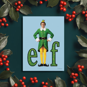 Carte Postale Buddy le logo Elf Movie