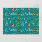 Carte Postale Buddy le Motif de devis Turquoise Elf (Devant)