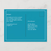 Carte Postale BUDGET Bondi Blue Monochrome Mariage (Dos)