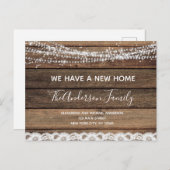 Carte Postale Budget Déplacement Faire-part Agritourisme rustiqu (Devant / Derrière)