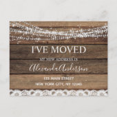 Carte Postale Budget Déplacement Faire-part Rustique Agritourism (Devant)