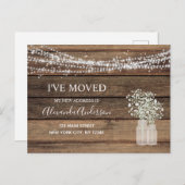 Carte Postale Budget Déplacement Faire-part Rustique Agritourism (Devant / Derrière)