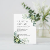 Carte Postale BUDGET Eucalyptus Mariage de verdure (Debout devant)