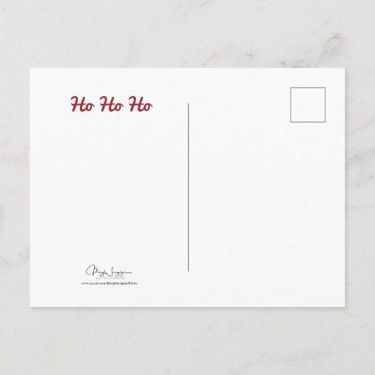 Carte Postale Budget Père Noël Chihuahua Chien Rouge Drôle Migno (Dos)