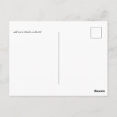 Carte Postale BUDGET Printemps Fleurs sauvages Grange Jardin Mar (Dos)