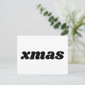 Carte Postale Budget Xmas (Debout devant)