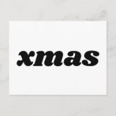 Carte Postale Budget Xmas (Devant)