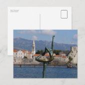 Carte Postale Budva, Monténégro (Devant / Derrière)