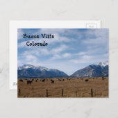 Carte Postale Buena Vista, CO (Devant / Derrière)