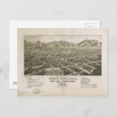 Carte Postale Buena Vista, Colorado (1882) (Devant / Derrière)