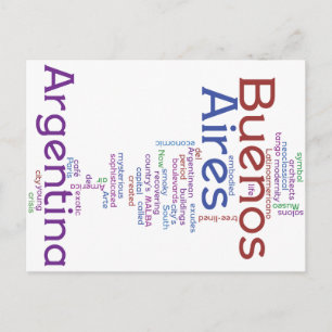 Carte Postale Buenos Aires