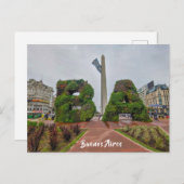 Carte Postale Buenos Aires, Argentine (Devant / Derrière)