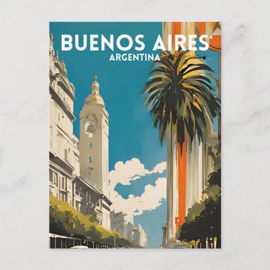 Carte Postale Buenos Aires Argentine (Devant)