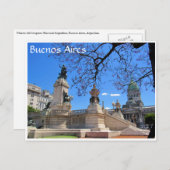 Carte Postale buenos aires congreso (Devant / Derrière)
