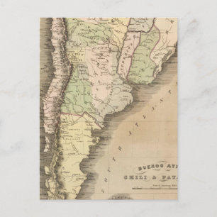 Carte Postale Buenos Aires, le Chili et la Patagonie