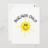 Carte Postale Buenos Dias (Devant / Derrière)