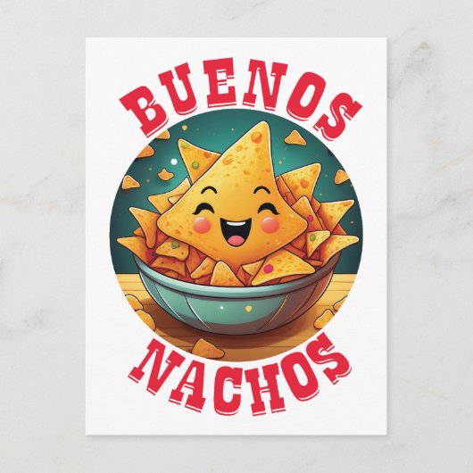 Carte Postale Buenos Nachos (Devant)
