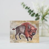 Carte Postale Buffalo (Debout devant)